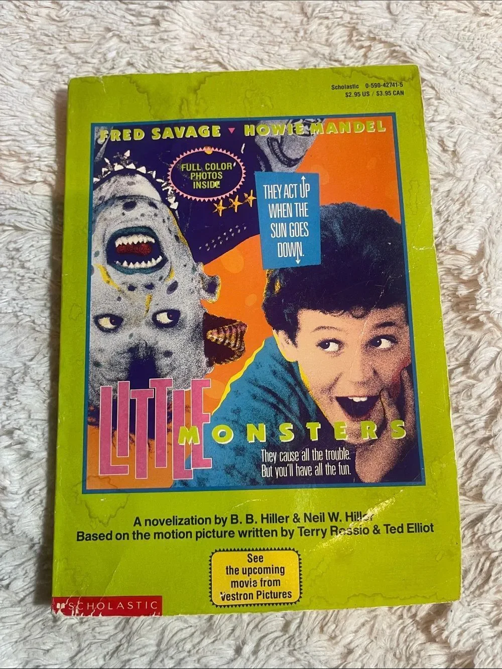 Little monsters paperback book